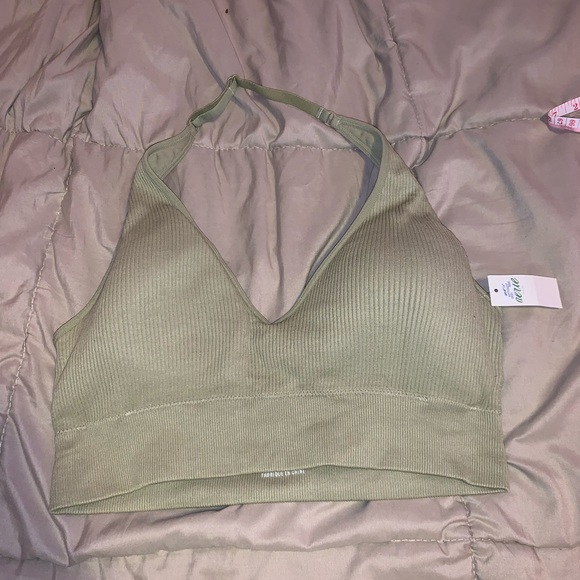 Padded halter bralette - Picture 1 of 3